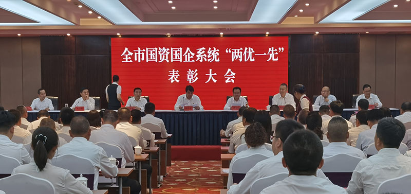 天水市國資國企系統(tǒng)表彰 “兩優(yōu)一先”星火機(jī)床三名黨員一個集體受到表彰