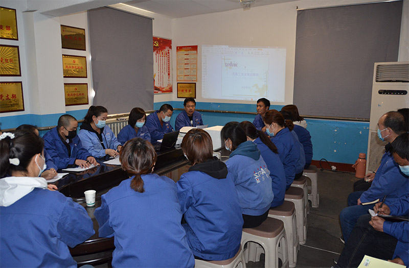 星火機床鑄造公司組織開展職工培訓