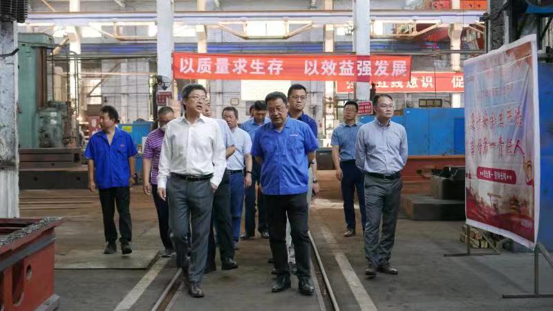 中信證券、嘉源律師事務(wù)所及大信會計師事務(wù)所一行領(lǐng)導(dǎo)來星火機床公司調(diào)研考察
