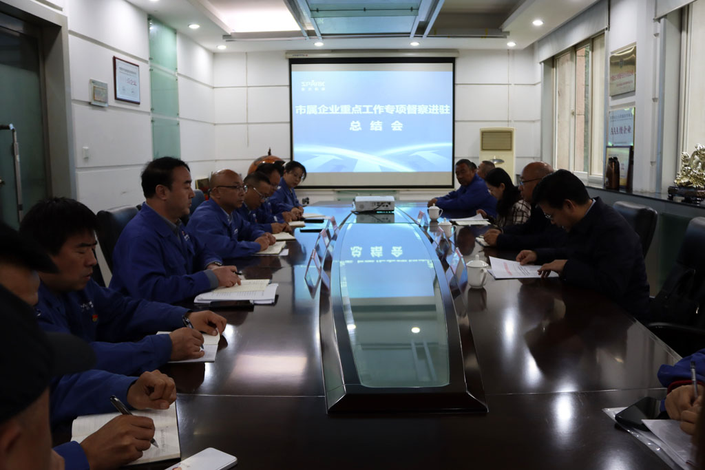 市國(guó)資委專(zhuān)項(xiàng)督察組蒞臨天水星火機(jī)床督導(dǎo)重點(diǎn)工作